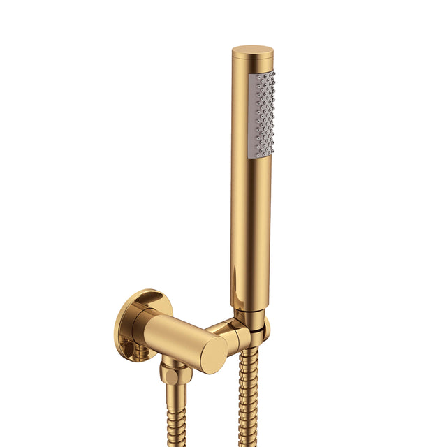 ADP Soul Slimline Handshower on Hook Brushed Brass Shower ADP Default Title