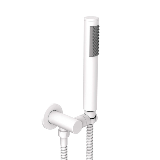 ADP Soul Slimline Handshower on Hook Matte White Shower ADP Default Title