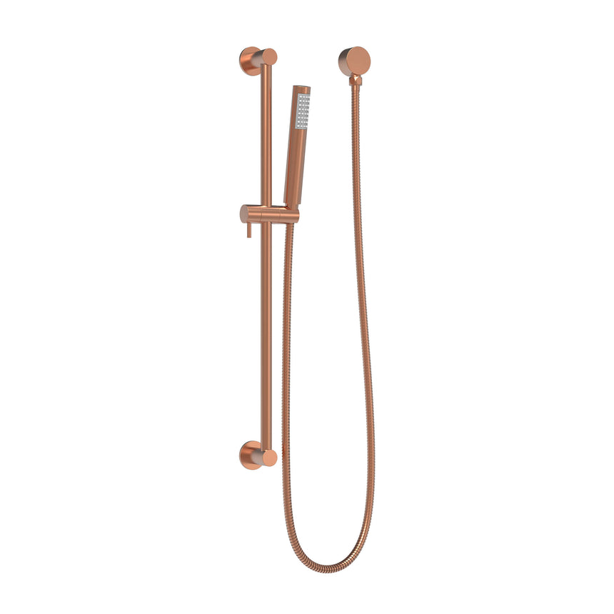 ADP Soul Slimline Handshower on Rail Brushed Copper Shower ADP