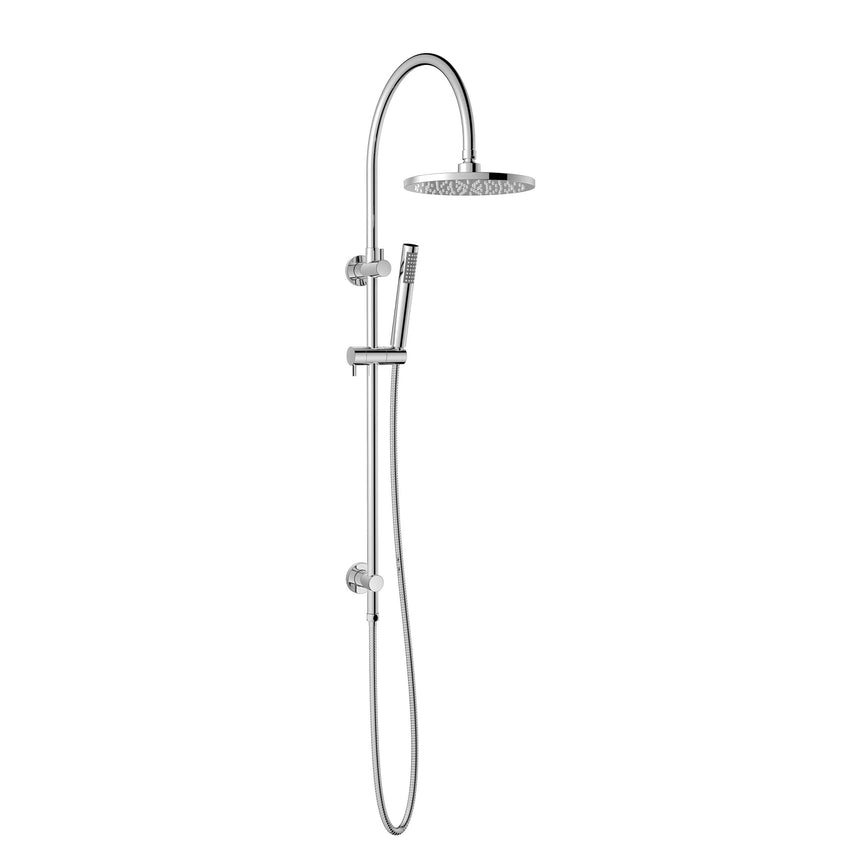 ADP Soul Gooseneck Twin Shower Set Chrome Shower ADP