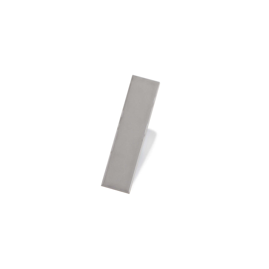 Ceramics Wave Tile 50x200 Gloss Grey Sample Sample Tilemall