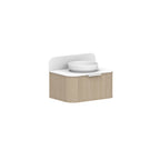 ADP Flo All Drawer Slim Wall Hung Vanity Durasein Solid Surface