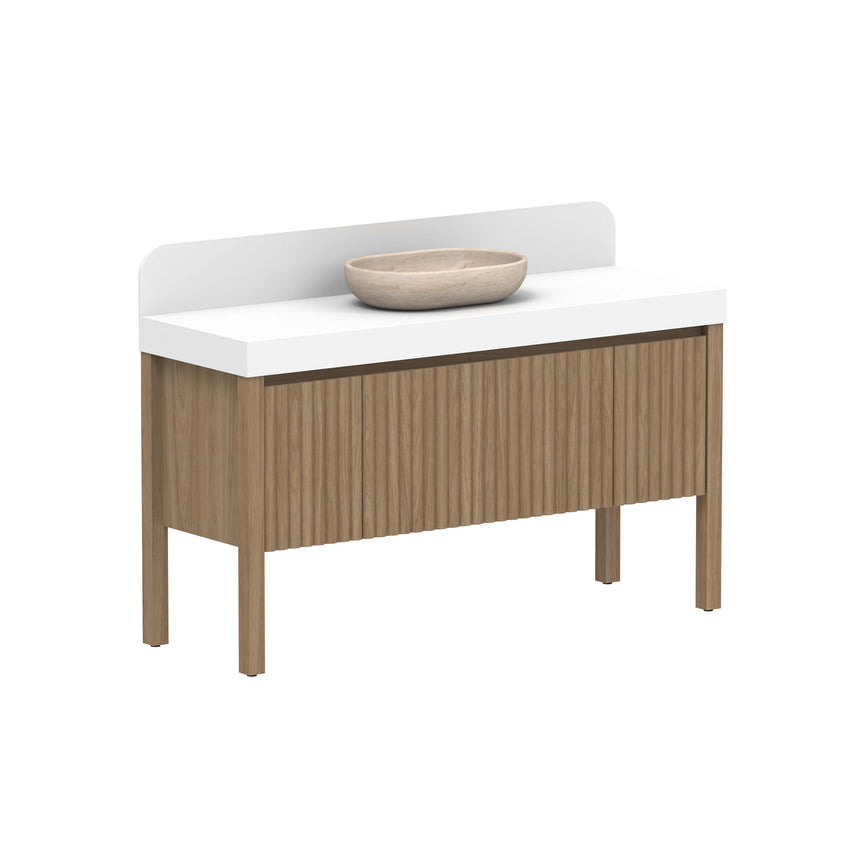 ADP Harper All Drawer Slim Floor Mount Vanity Durasein Solid Surface Vanity ADP 1500mm Center