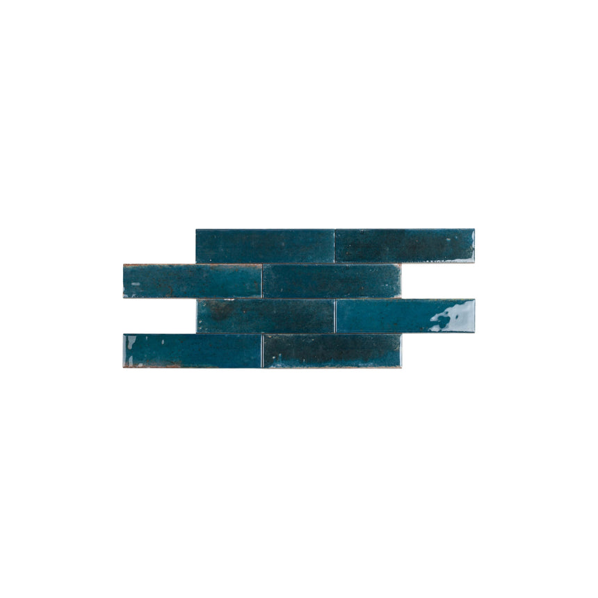 Toulouse 60x240 Gloss Blue Subway Tilemall