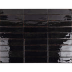 Toulouse 60x240 Gloss Black Subway