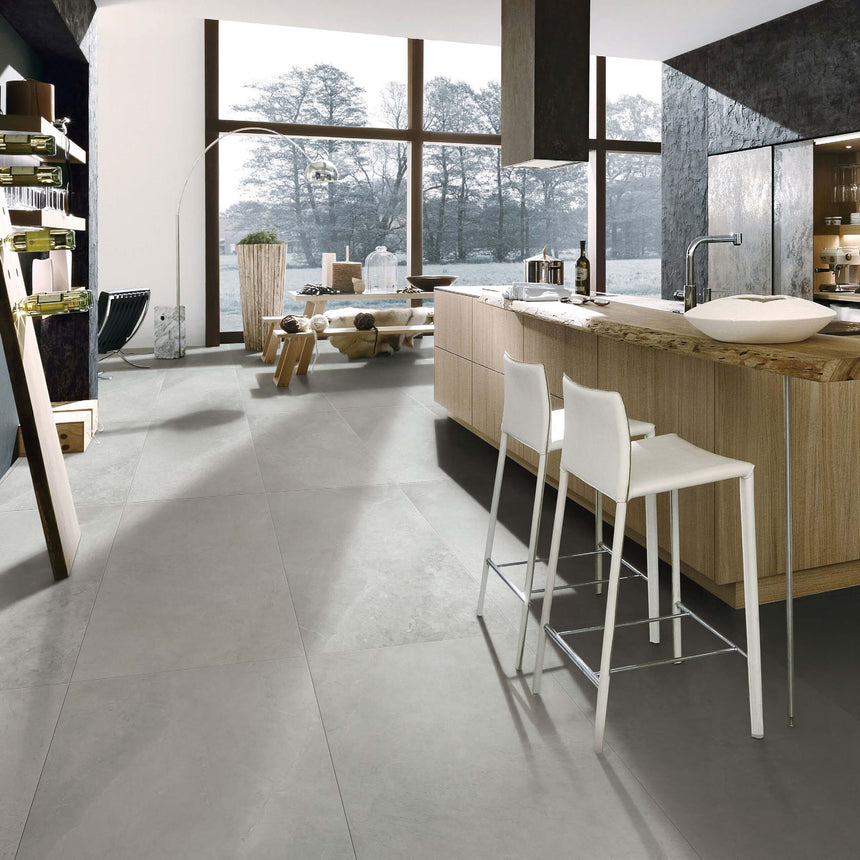 Chiswick 600x300 Matt White Stone Look Tiles Tilemall