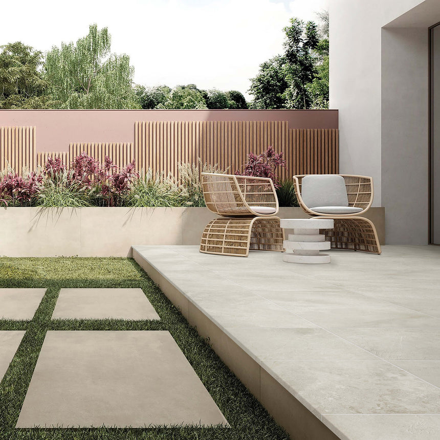 Chiswick 1200x600 Matt Cream Stone Look Tiles Tilemall