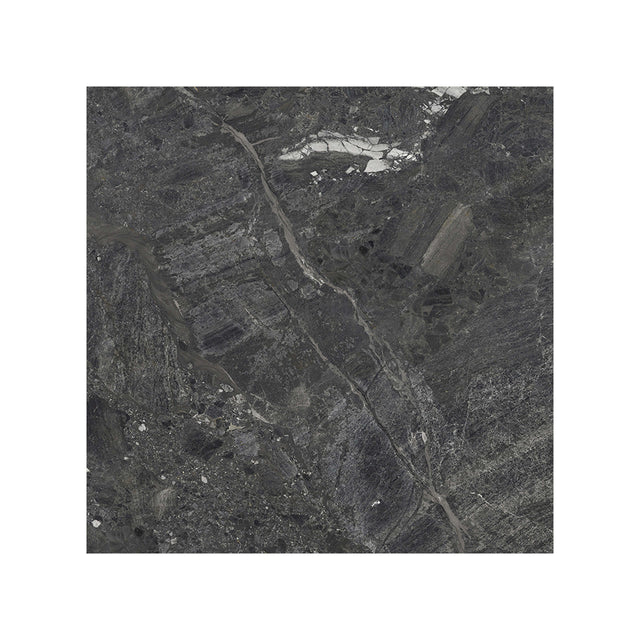 Azuyi Mystery 600x600 Matt Black Stone Look Tiles Tilemall Default Title