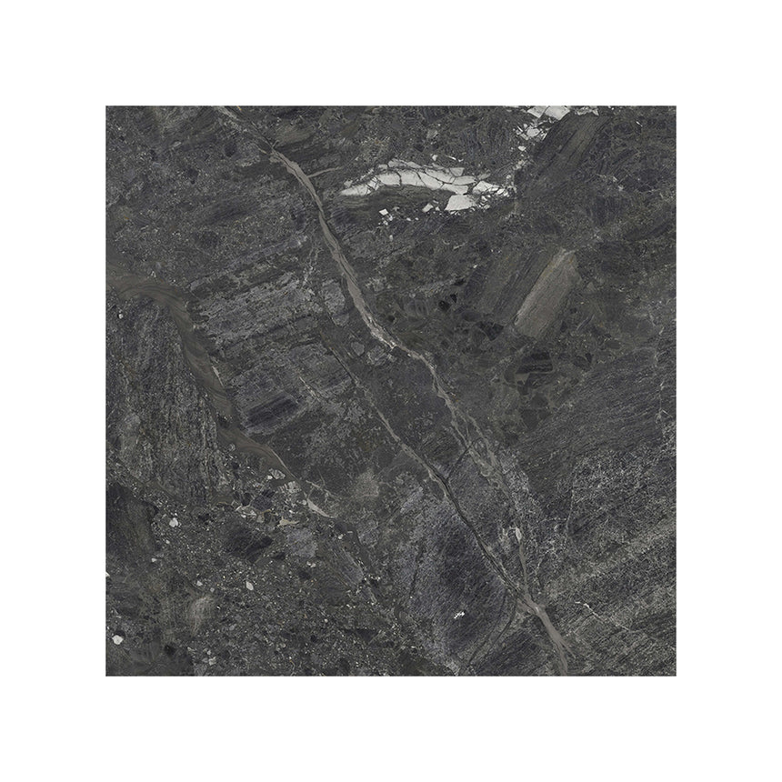 Azuyi Mystery 600x600 Matt Black Stone Look Tiles Tilemall Default Title