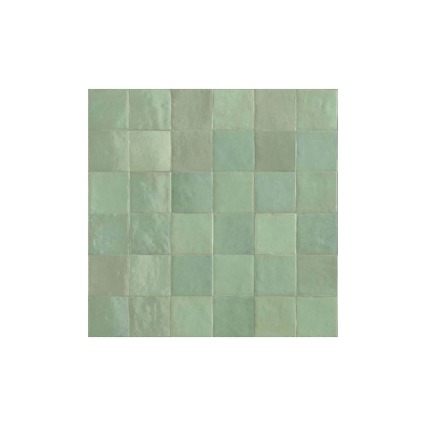 Zellige 100x100 Gloss Turchese Sample Sample ACE