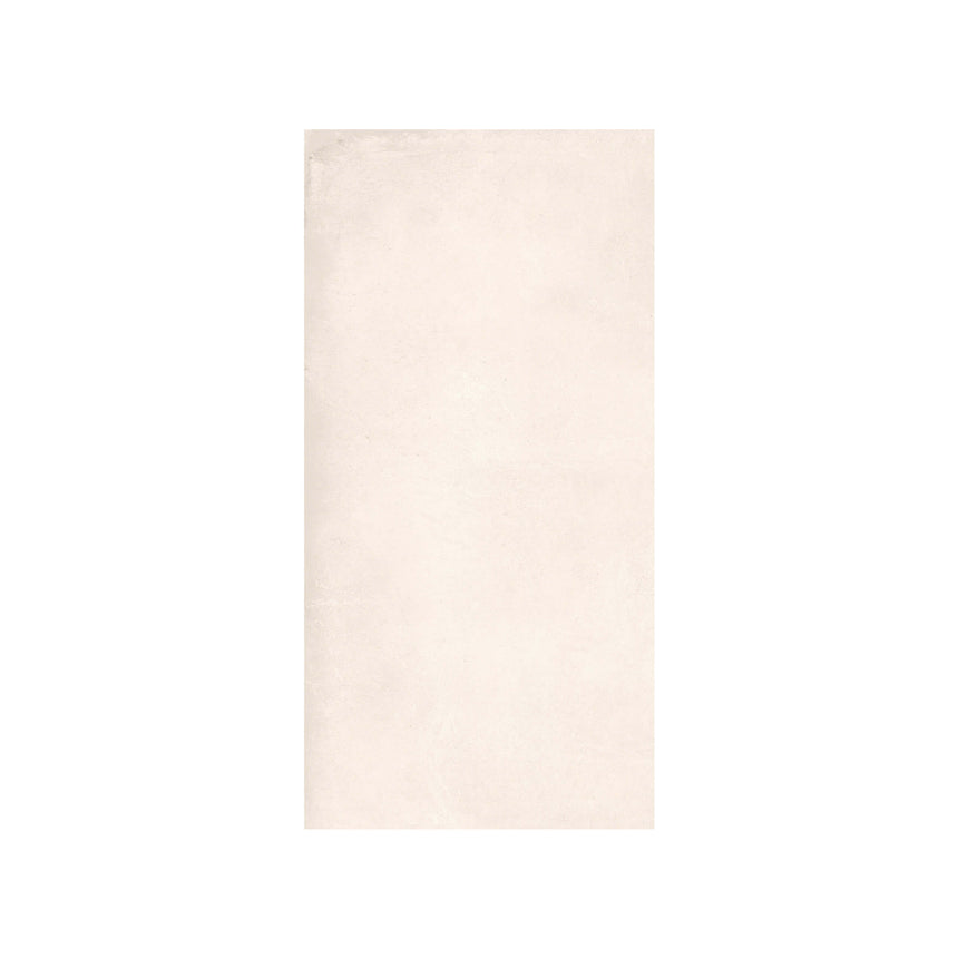 El Barro Clay 600x300 Matt White Concrete Look Tiles Tilemall