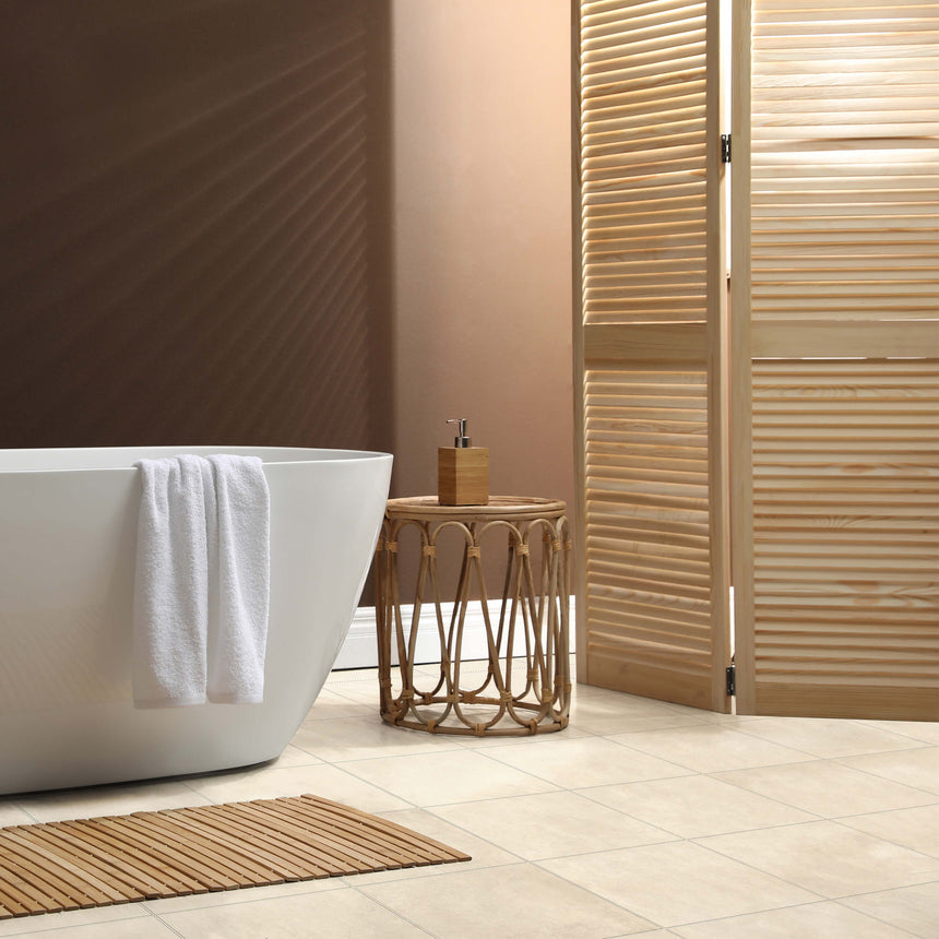 El Barro Clay 600x600 Matt Beige Concrete Look Tiles Tilemall Default Title