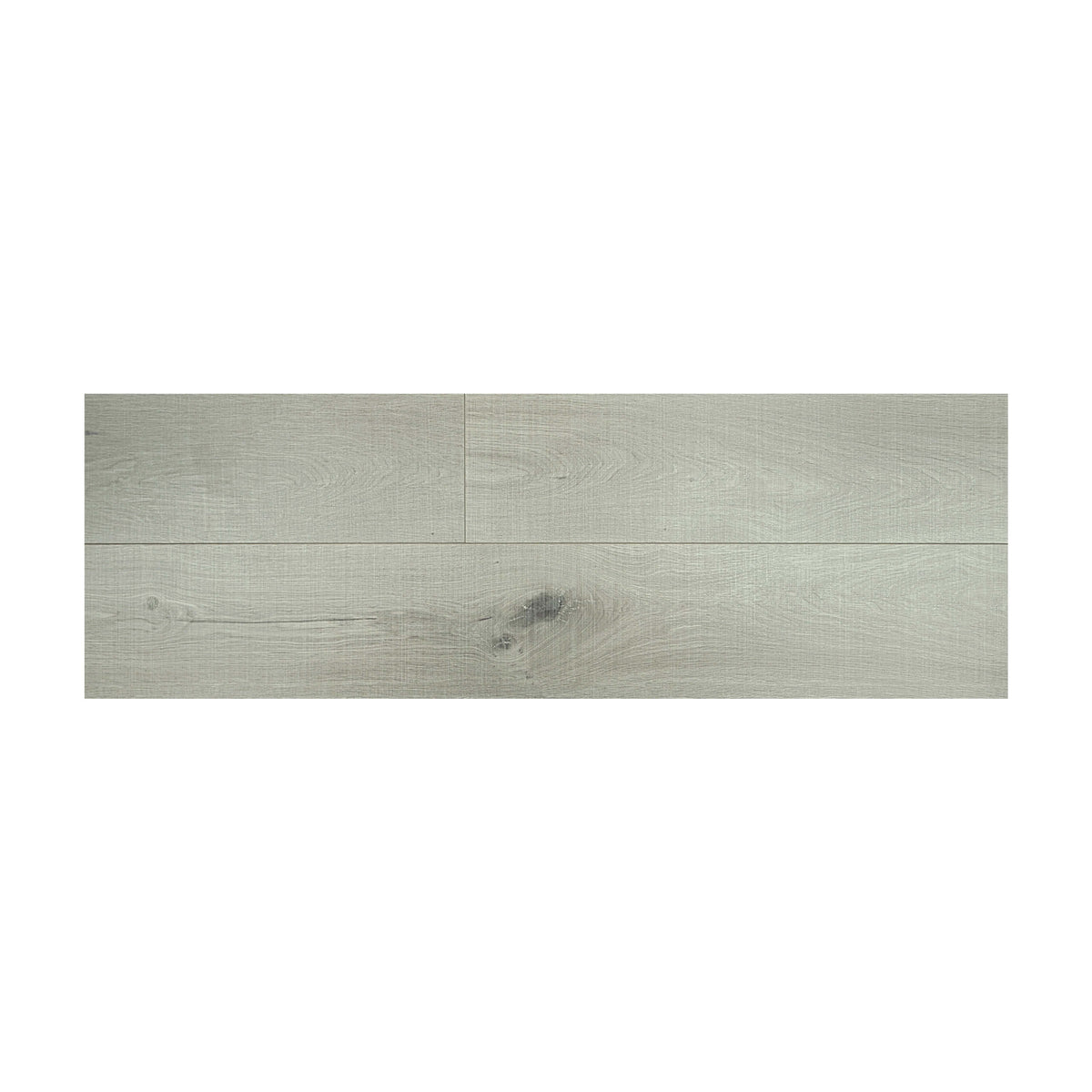 Kensington Grey laminate flooring 1215x195mm planks by Tilemall with natural wood grain finish