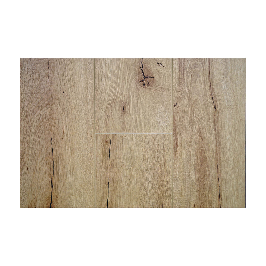 Prime Laminate Flooring Luxury Edition 2280x192x12.3mm Vanilla Oak Laminate Flooring Topdeck Default Title