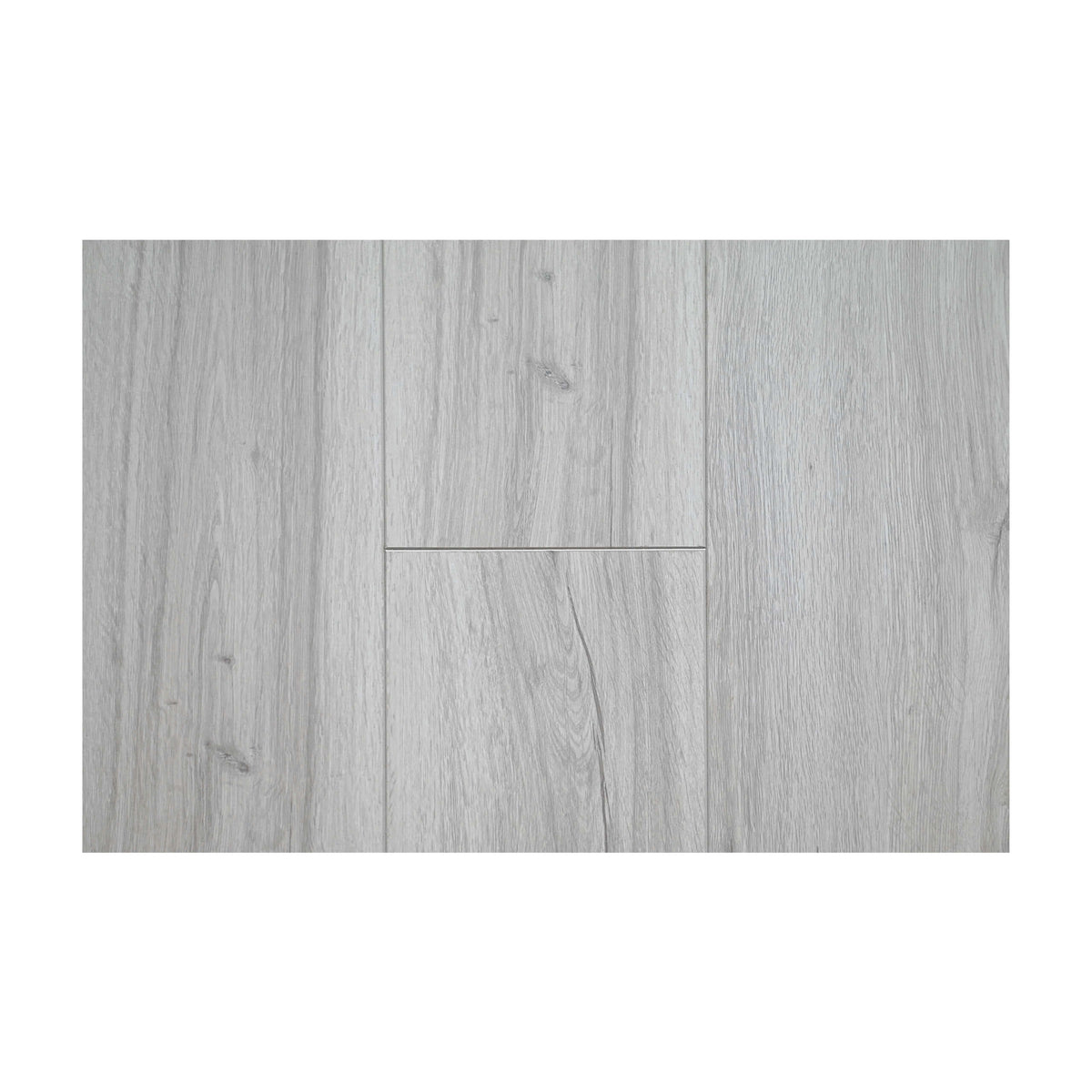 Lunar Oak laminate flooring 2280x192mm showing natural grain and click-lock joints by Tilemall