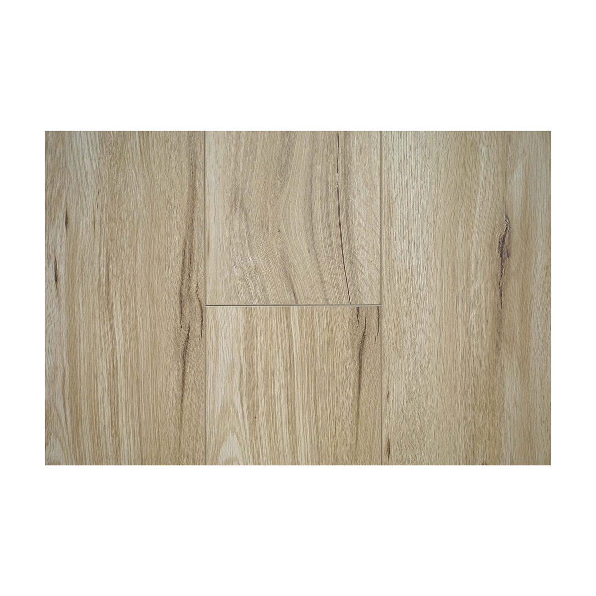 Latte Oak 2280x192mm laminate flooring planks by Tilemall with natural grain finish
