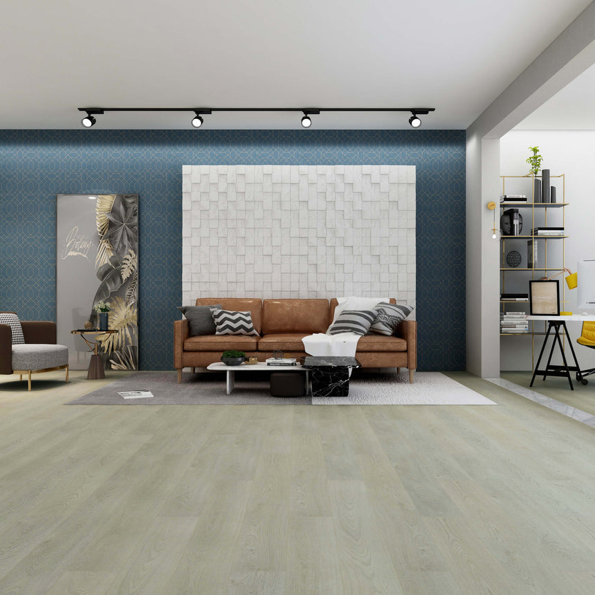 Avala Hybrid Planks 1524x183x6.5mm Pebble Grey Hybrid Flooring Topdeck