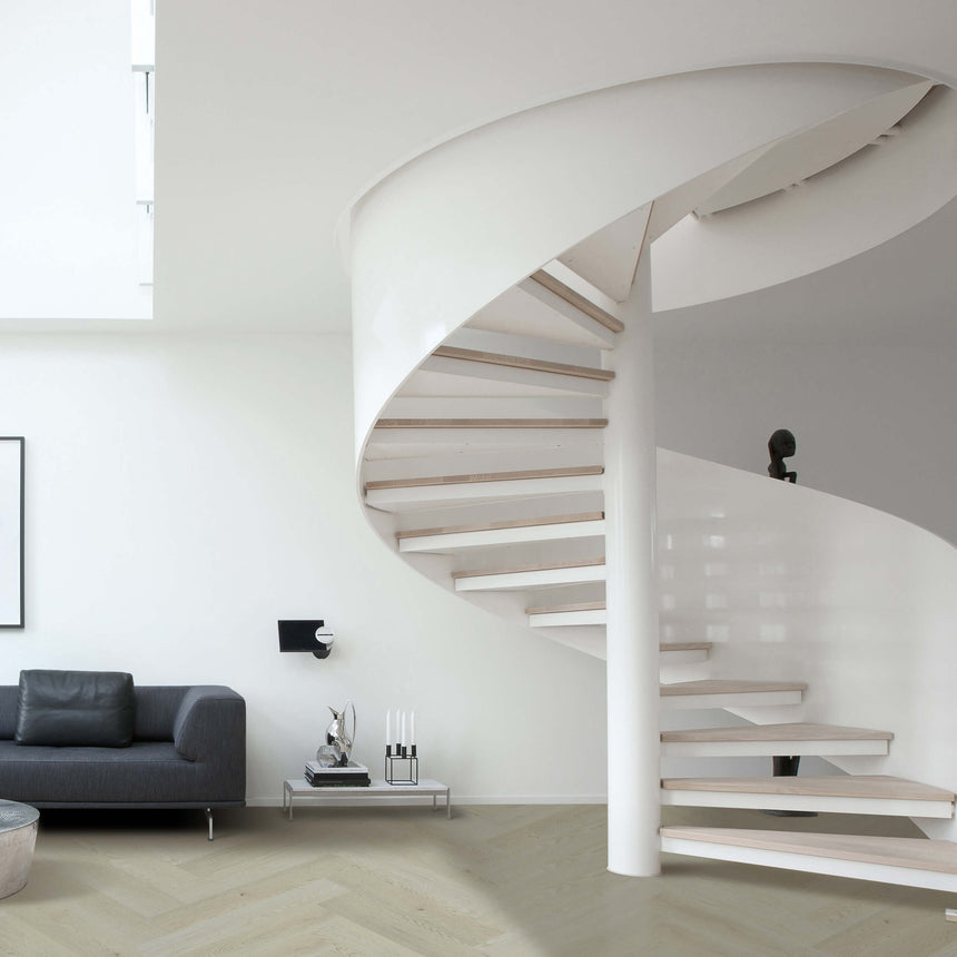 Belle Vie Herringbone Hybrid Collection 625x125x7mm Lovanna Oak Hybrid Flooring Topdeck