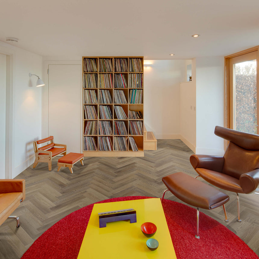 Belle Vie Herringbone Hybrid Collection 625x125x7mm South Grove Oak Hybrid Flooring Topdeck