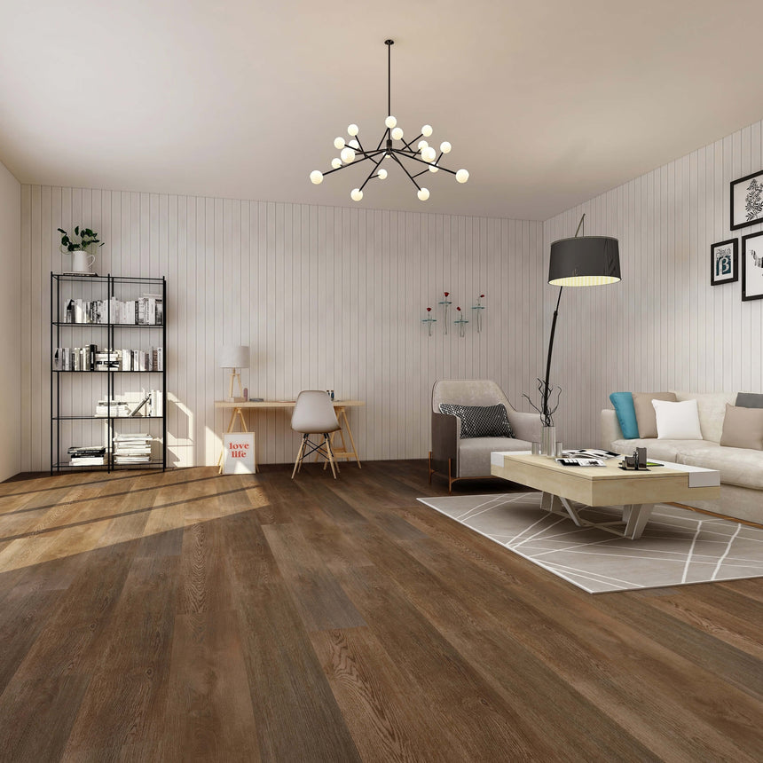 Storm Luxury Hybrid Planks 1800x225x7mm Vintage Evian Oak Hybrid Flooring Topdeck