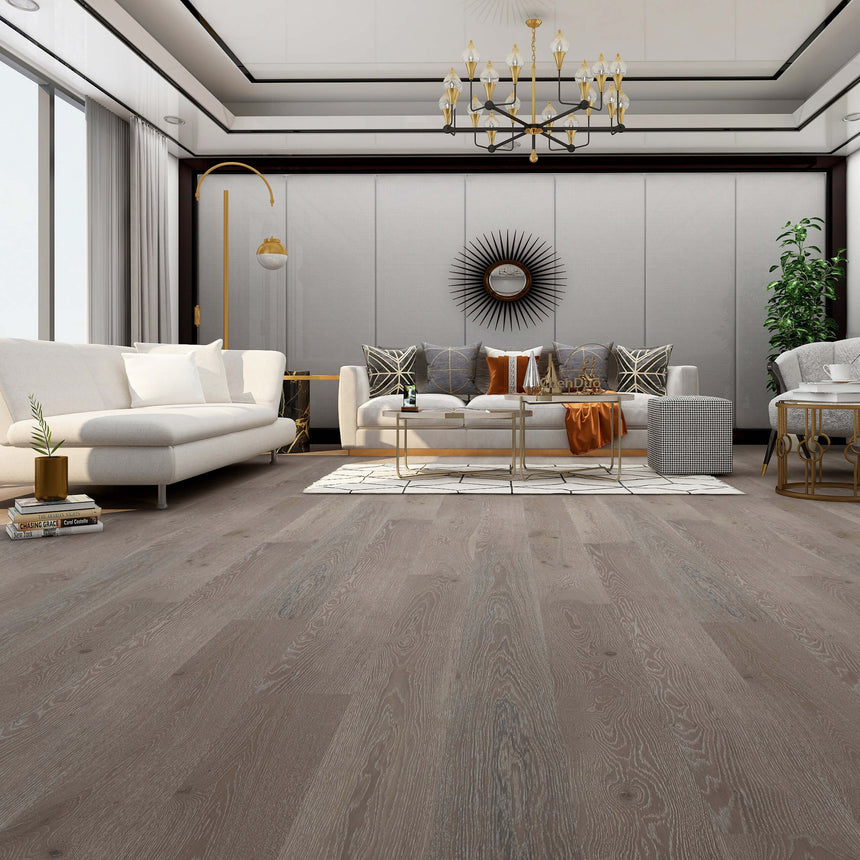 Storm Deluxe Water Proof Timber Planks 1900x190x8.5mm Danish Grey Hybrid Flooring Topdeck