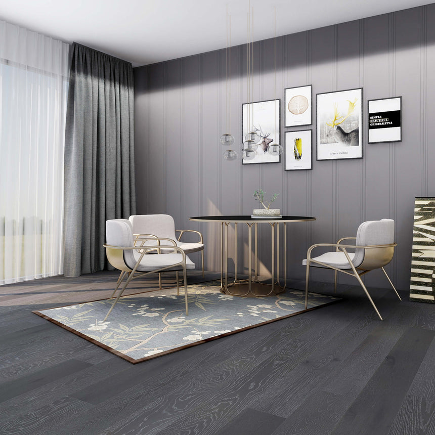 Storm Deluxe Water Proof Timber Planks 1900x190x8.5mm Coastal Brown Hybrid Flooring Topdeck