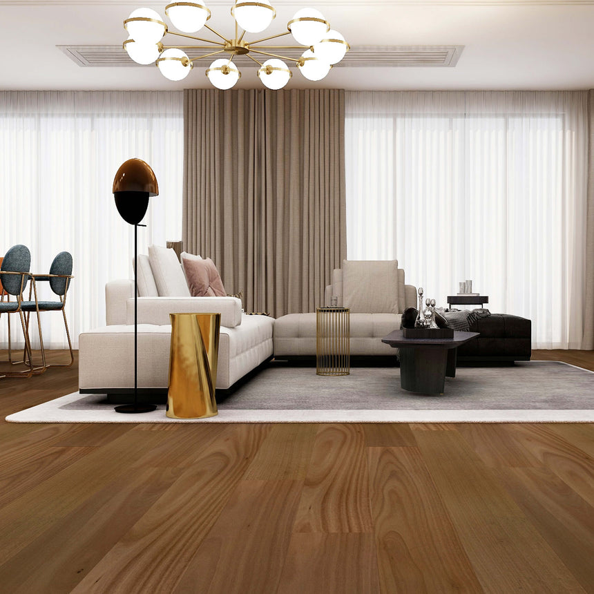 Storm Deluxe Water Proof Timber Planks 1900x190x8.5mm Blackbutt Hybrid Flooring Topdeck