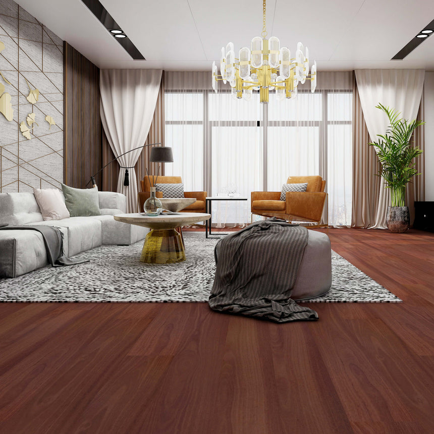 Storm Deluxe Water Proof Timber Planks 1900x190x8.5mm Jarrah Hybrid Flooring Topdeck