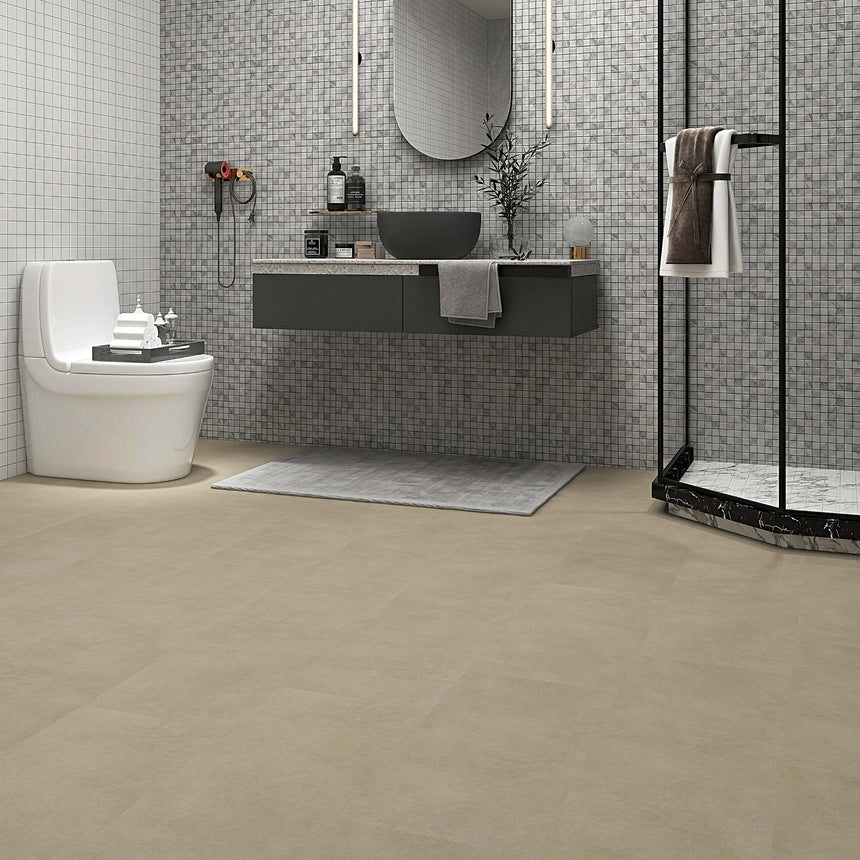 Artisan Hybrid Tile 620x310x9mm Valley Beige Hybrid Flooring Topdeck
