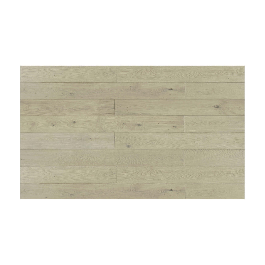 Project Oak 1900x190x14/2mm Pearl White Engineered Flooring Topdeck Default Title