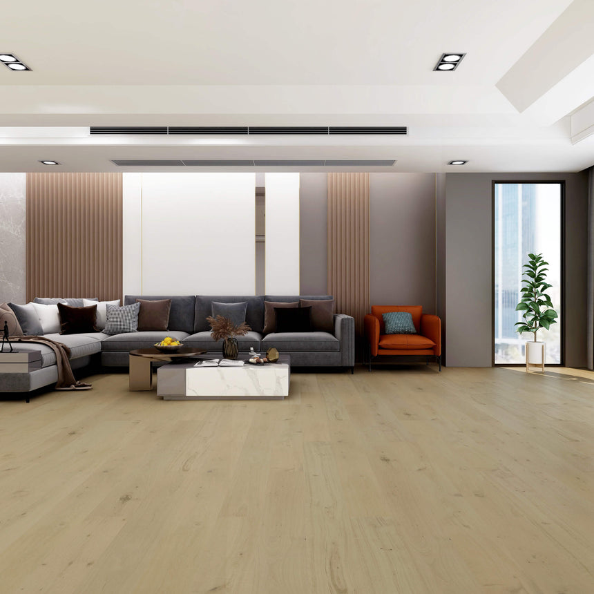 Project Oak 1900x190x14/2mm Prague Natural Engineered Flooring Topdeck
