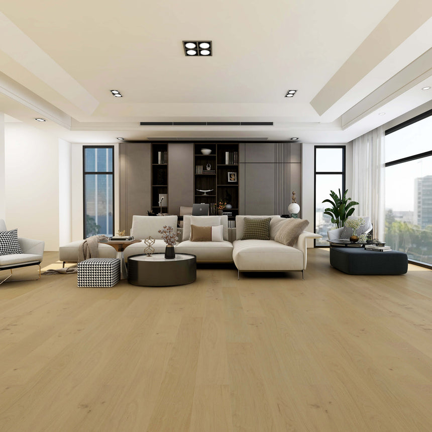Project Oak 1900x190x14/2mm Chateau Engineered Flooring Topdeck