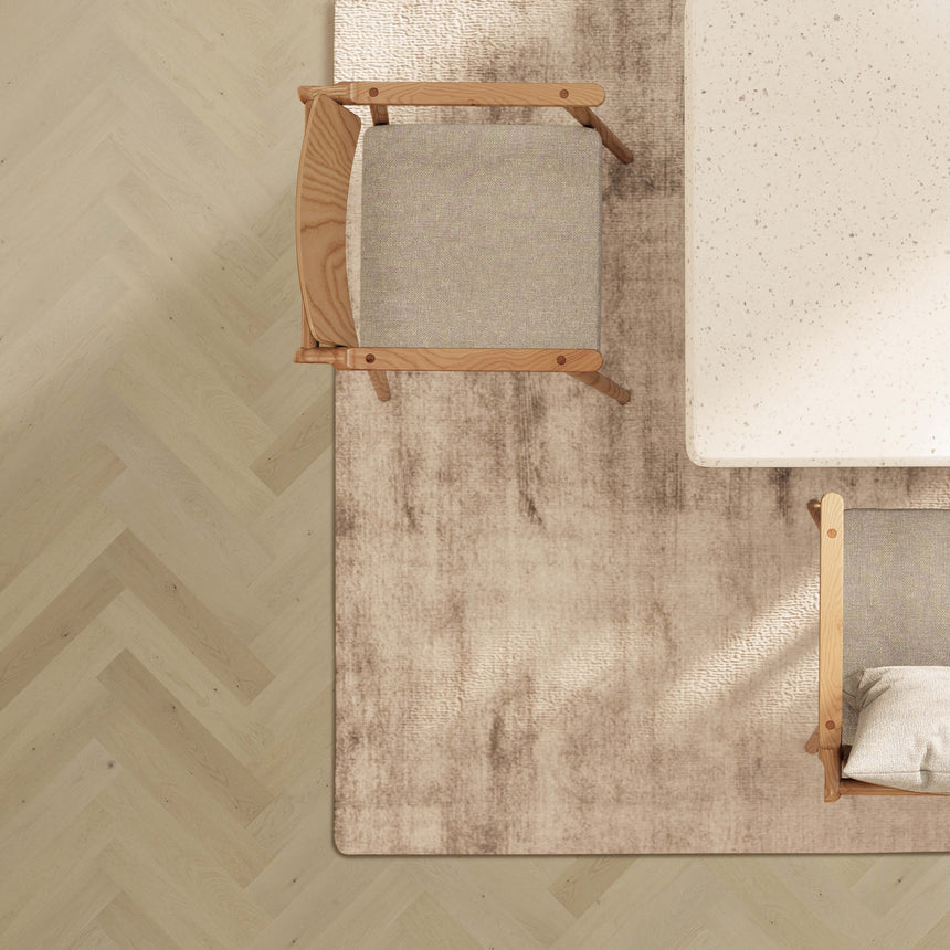 Castel Nuovo Herringbone Collection 600x120x14/3mm Prague Natural Engineered Flooring Topdeck