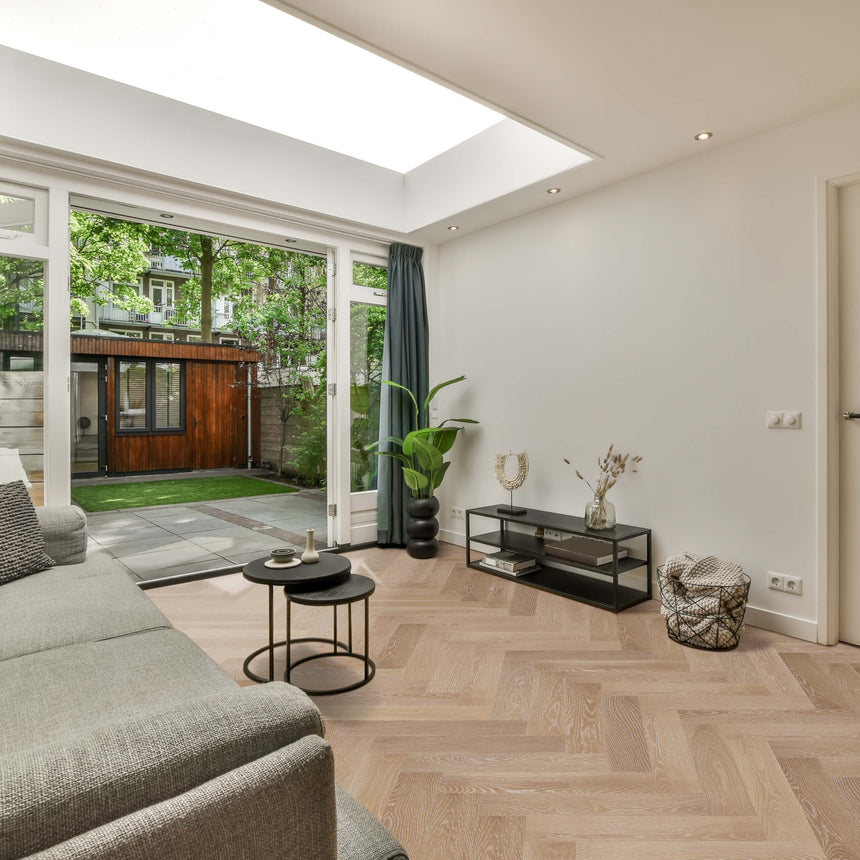 Castel Nuovo Herringbone Collection 600x120x14/3mm Boathouse Engineered Flooring Topdeck