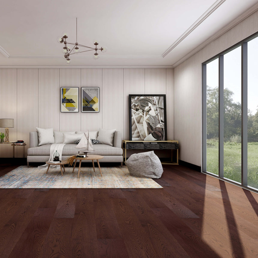 Veroni Euro Oak Engineered Flooring 1900x185x15/4mm French Walnut Engineered Flooring Topdeck