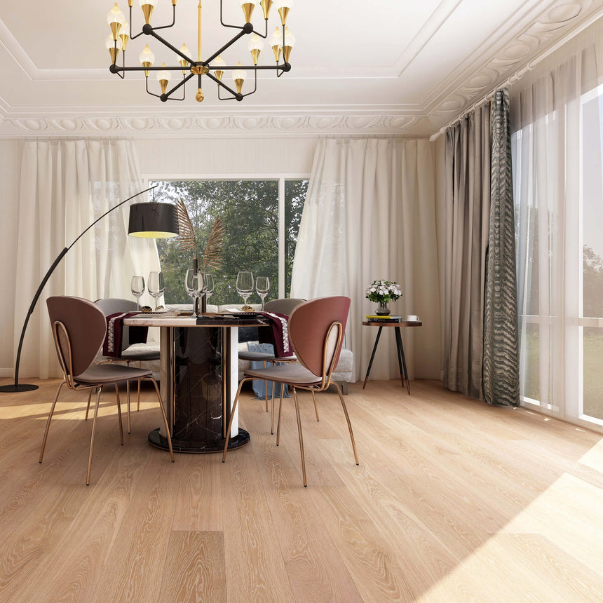 Veroni Euro Oak Engineered Flooring 1900x185x15/4mm Limed Wash Engineered Flooring Topdeck