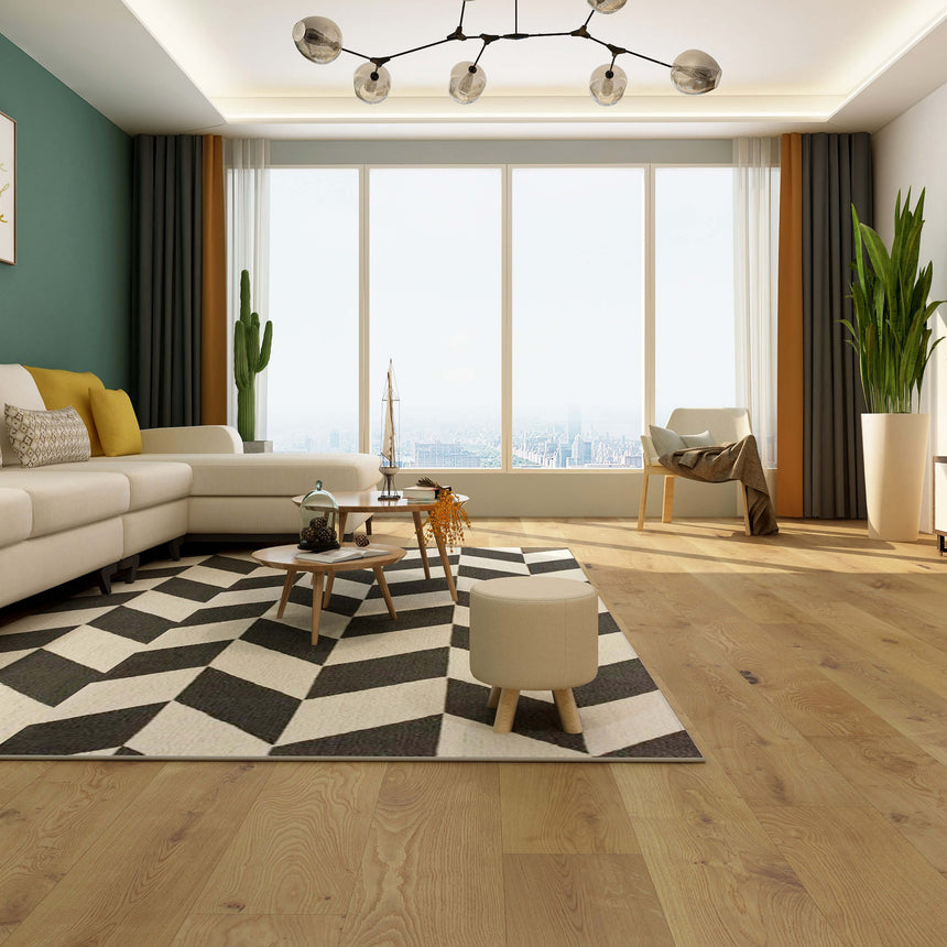Grande Provence Euro Oak Engineered Flooring 2200x220x21/6mm Urban Oak Engineered Flooring Topdeck