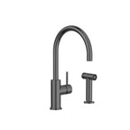 Nero Zen SS316L Kitchen Mixer With Hand Spray Graphite