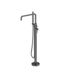 Nero Zen SS316L Freestanding Bath Mixer Graphite