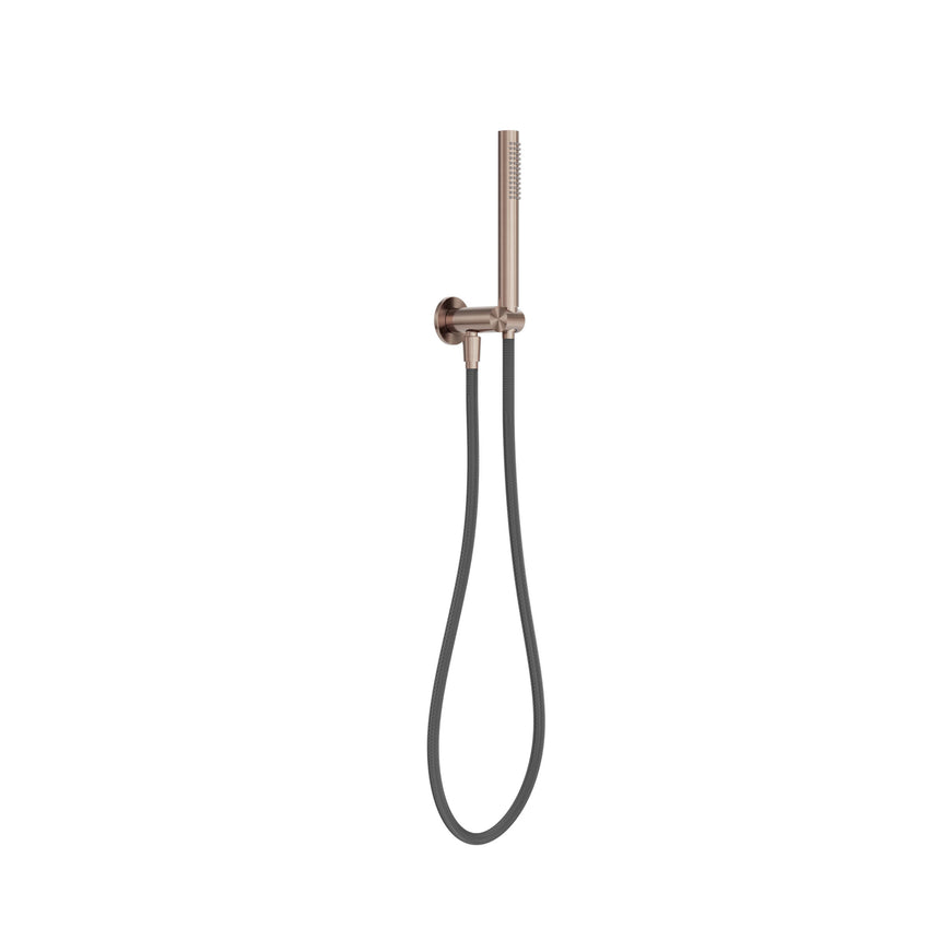 Nero Zen SS316L Shower On Bracket With Outdoor Shower Hose Brushed Bronze Shower Nero Default Title