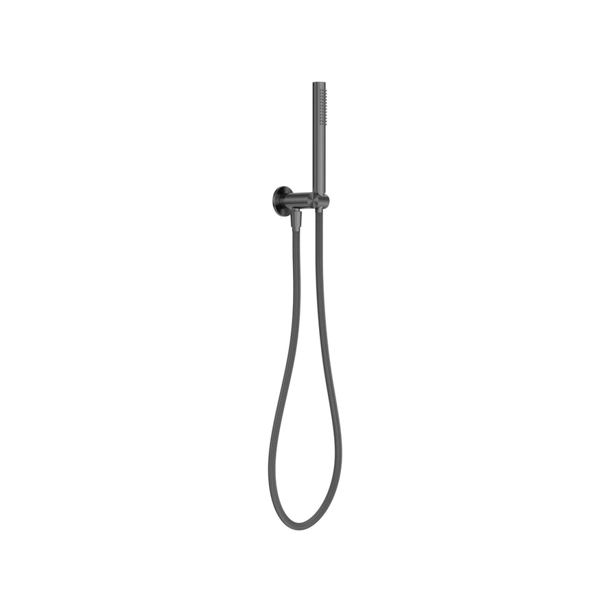 Nero Zen SS316L Shower On Bracket With Outdoor Shower Hose Graphite Shower Nero Default Title