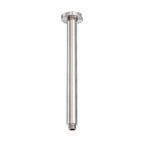 Nero Zen SS316L Round Ceiling Arm 300mm Length Brushed Nickel