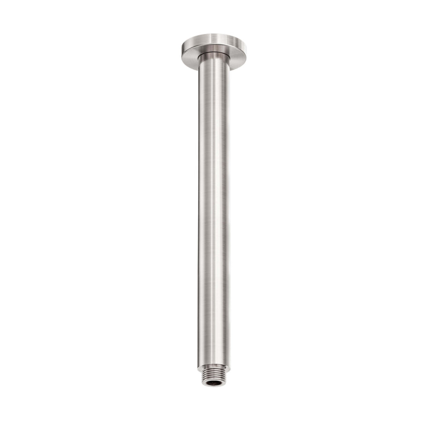 Nero Zen SS316L Round Ceiling Arm 300mm Length Brushed Nickel Shower Nero Default Title