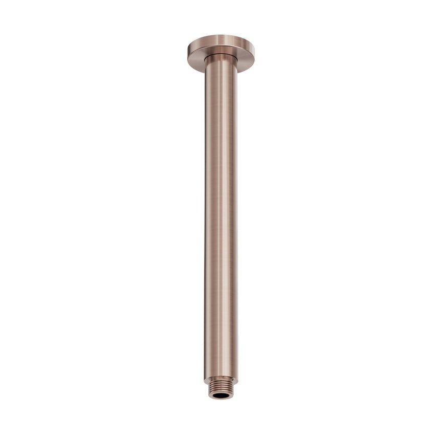 Nero Zen SS316L Round Ceiling Arm 300mm Length Brushed Bronze Shower Nero Default Title