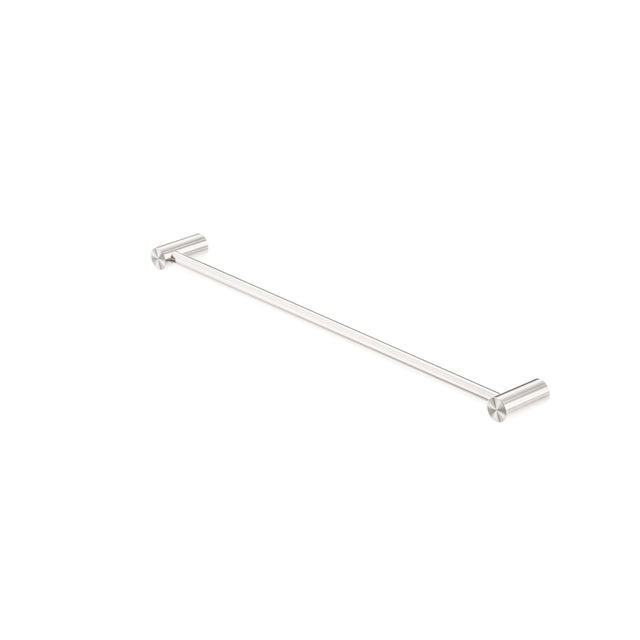 Nero Zen SS316L Single Towel Rail 600mm Brushed Nickel Bathroom Accessories Nero Default Title