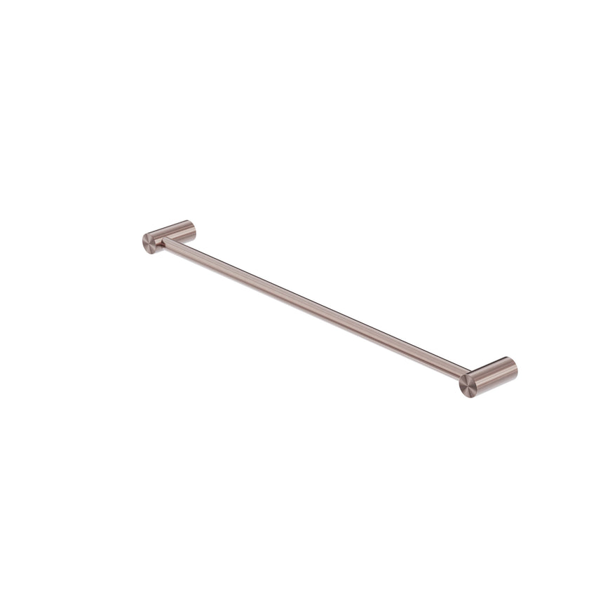 Nero Zen SS316L Single Towel Rail 600mm Brushed Bronze Bathroom Accessories Nero Default Title
