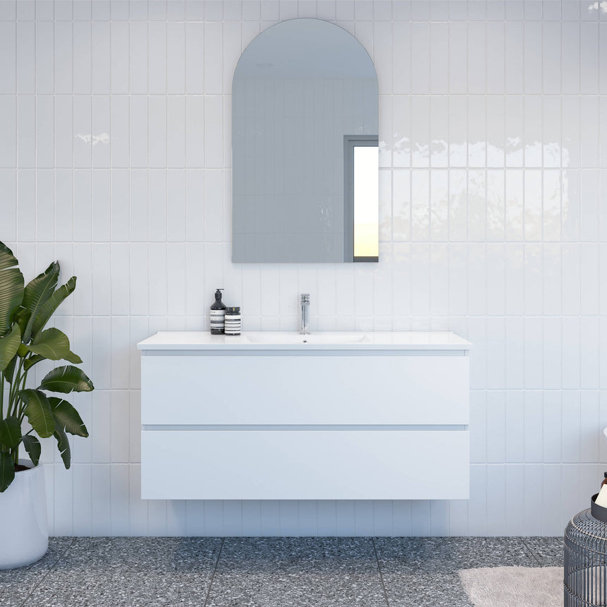 Regal Mineral ceramic top for Timberline Nevada Plus vanity by Tilemall with integrated basin