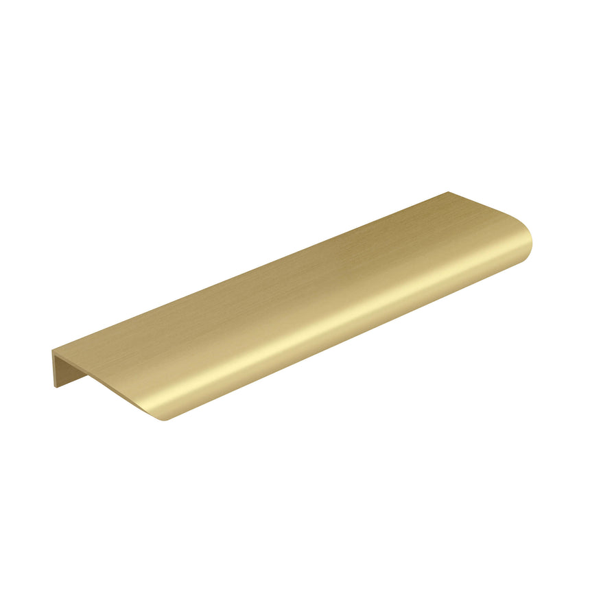 Otti Hampshire 80mm pull handle by Tilemall in brushed brass finish (view 2)
