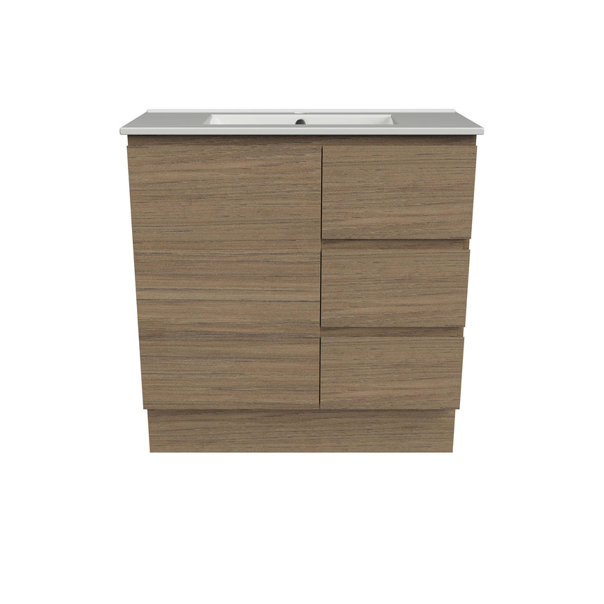Florida Floor Standing Ensuite Vanity Urban Top Vanity Timberline 800mm