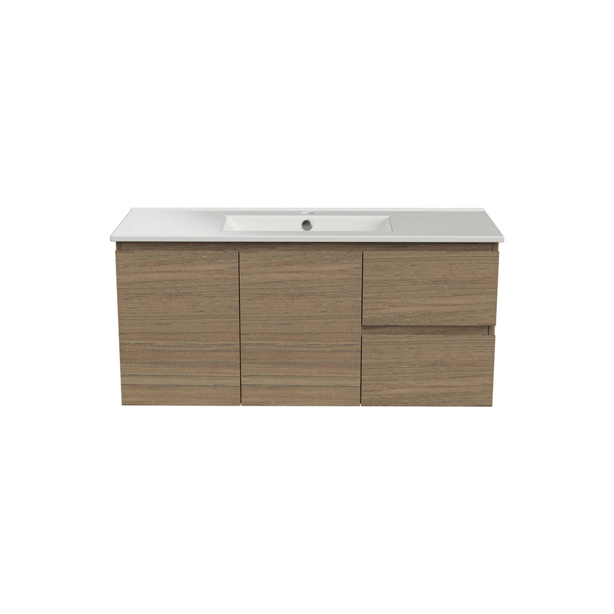 Florida Ensuite Vanity On Legs Urban Top Vanity Timberline 1000mm